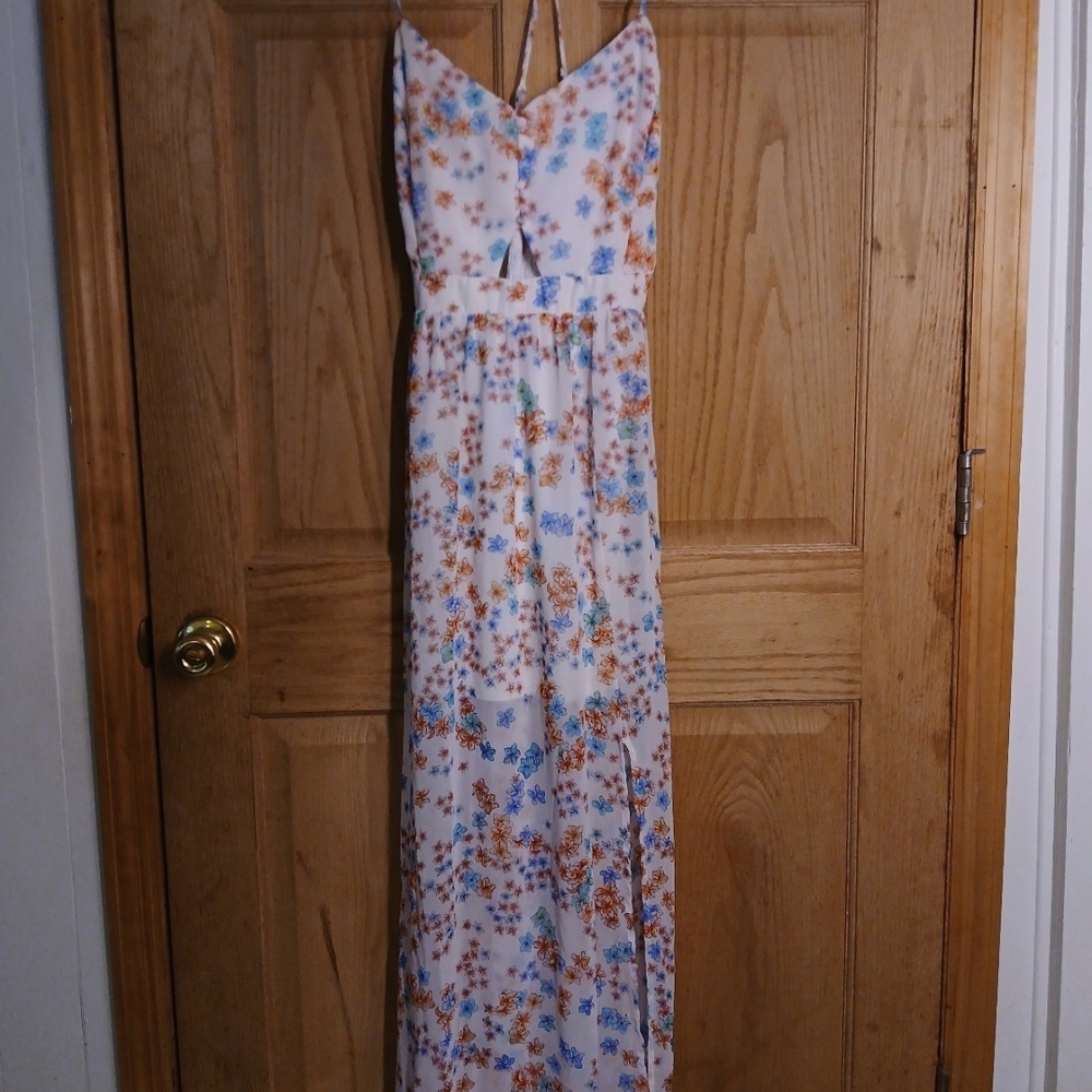 Candie's Floral Maxi Dress